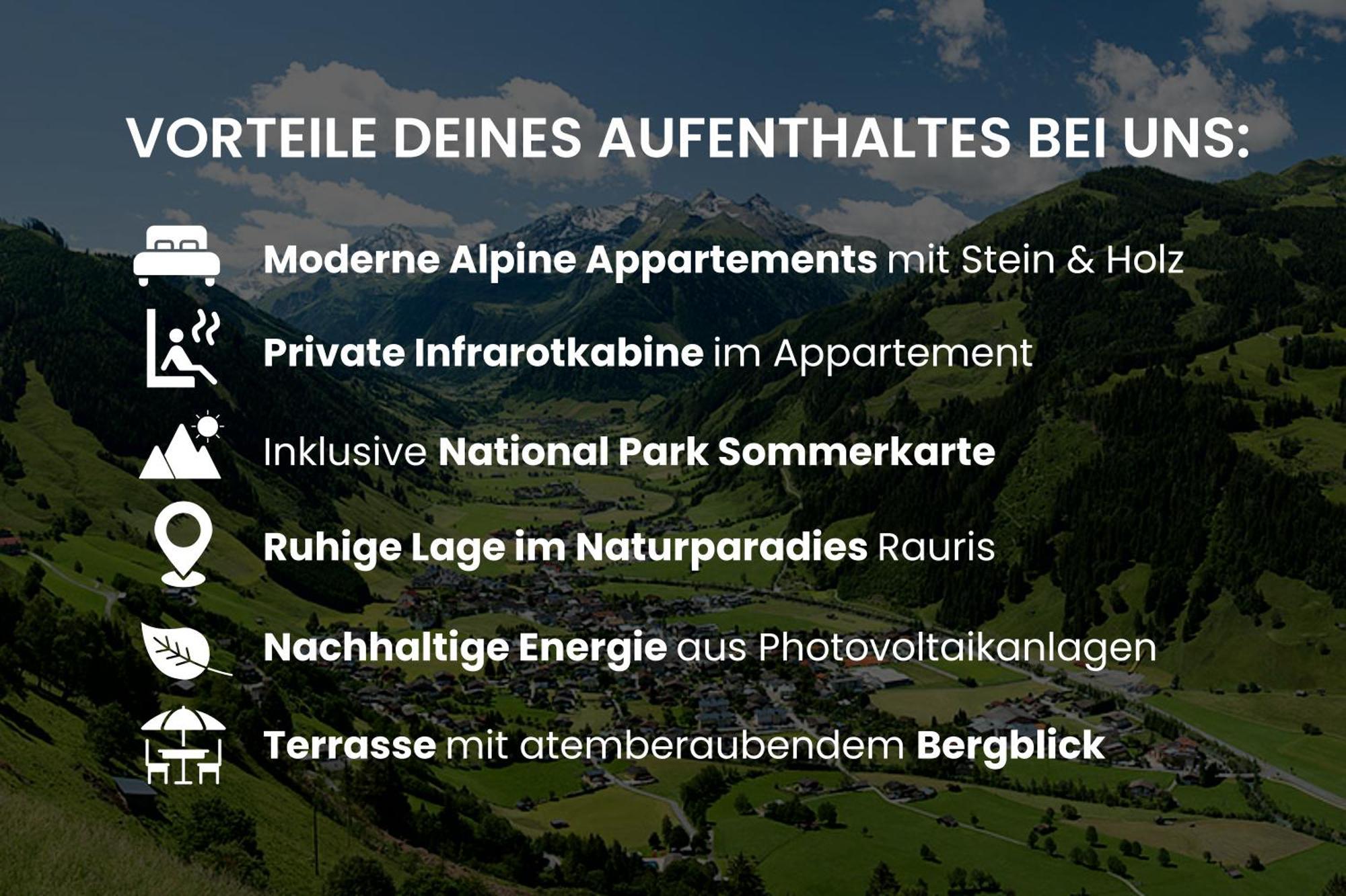 Alpine Apartment Goldquell - Infrarot Kabine, National Park Sommerkarte Und Bergblick Раурис Екстериор снимка
